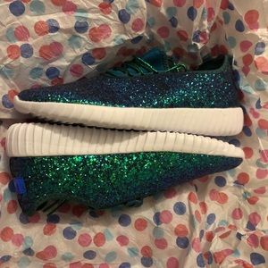 Mermaid glitter shoes